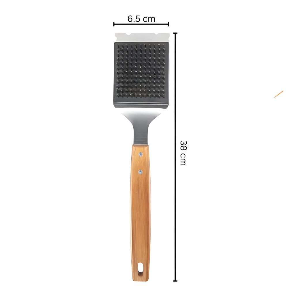 Stainless Grill Brush and Scraper — additional view