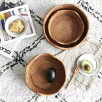 Stylish Handwoven Rattan Basket — product feature detail