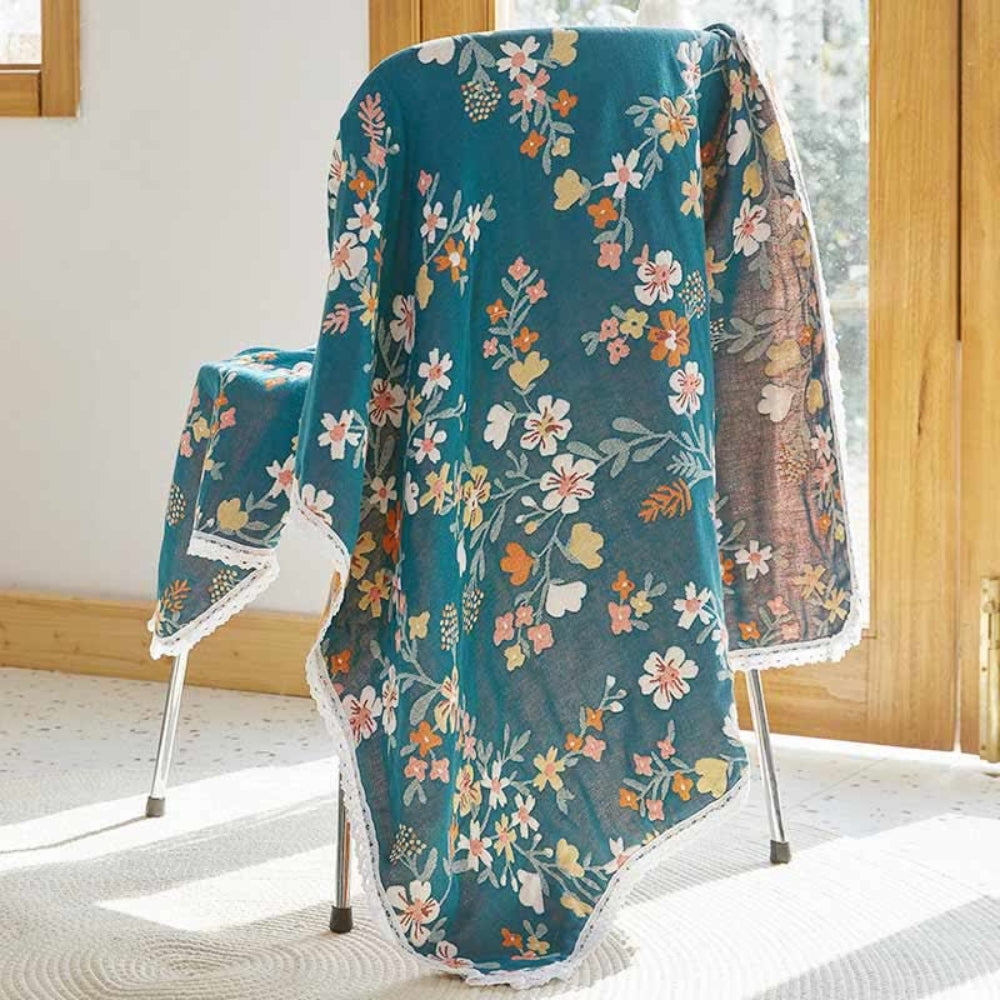 Lacey Botanical Cotton Bath Towel — main product photo