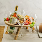 Foldaway Feast Picnic Table — material texture close-up