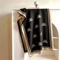 Nuvia Bee Pattern Winter Scarf — lifestyle shot