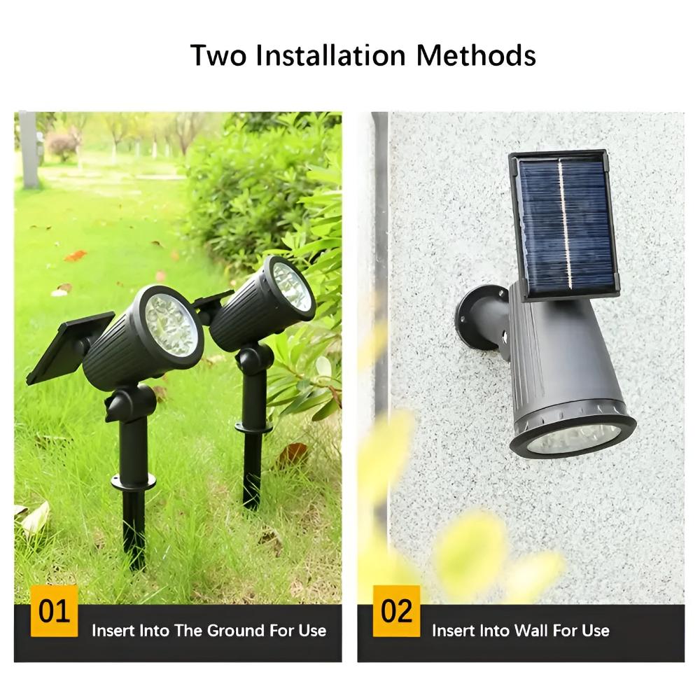 Power Glow Solar Light — product feature detail