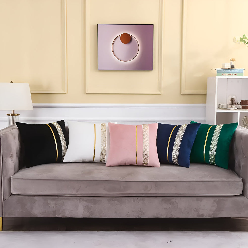 Luxe Stripe Cushion Cover — main product photo