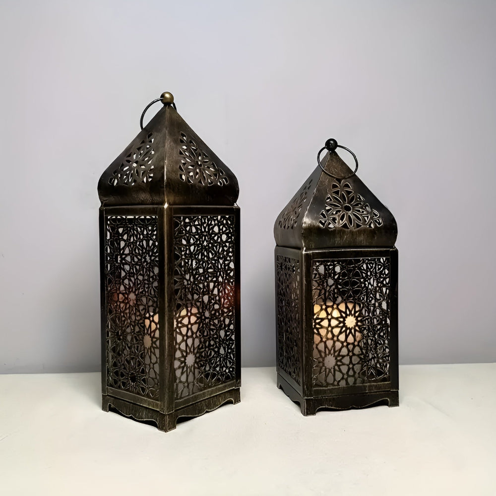 Antique Charm Candle Holder — product in use