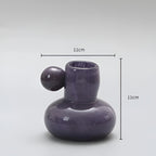 Celestial Nordic Glass Candle Holder — lifestyle shot