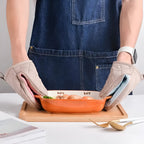 Silicone Quilted Heatproof Kitchen Mitts — main product photo