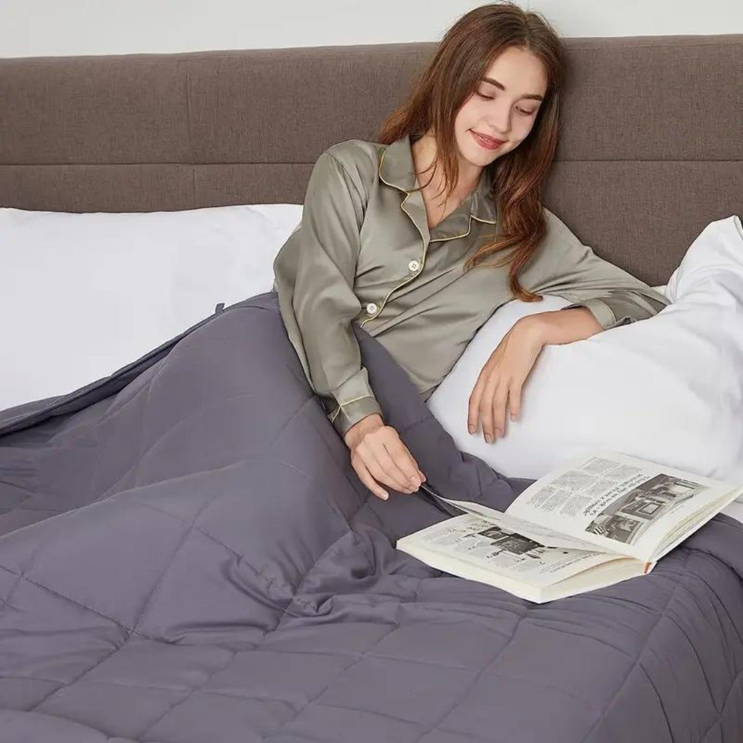 Therapeutic Calming Weighted Blanket — product detail view