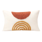 Eden Geometric Embroidery Cushion Cover — alternate angle view