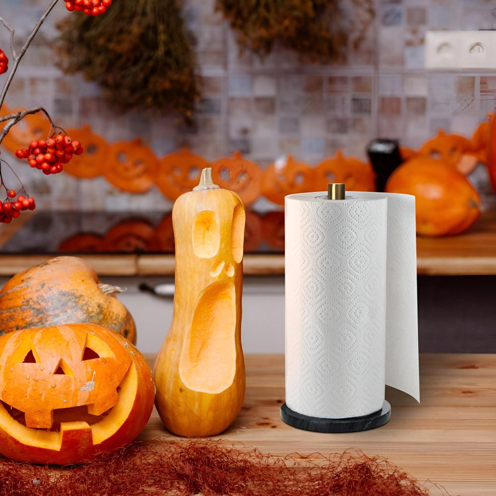 Marble Base Paper Towel Holder — product close-up