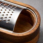 Wood Grip Cheese Grater — product close-up
