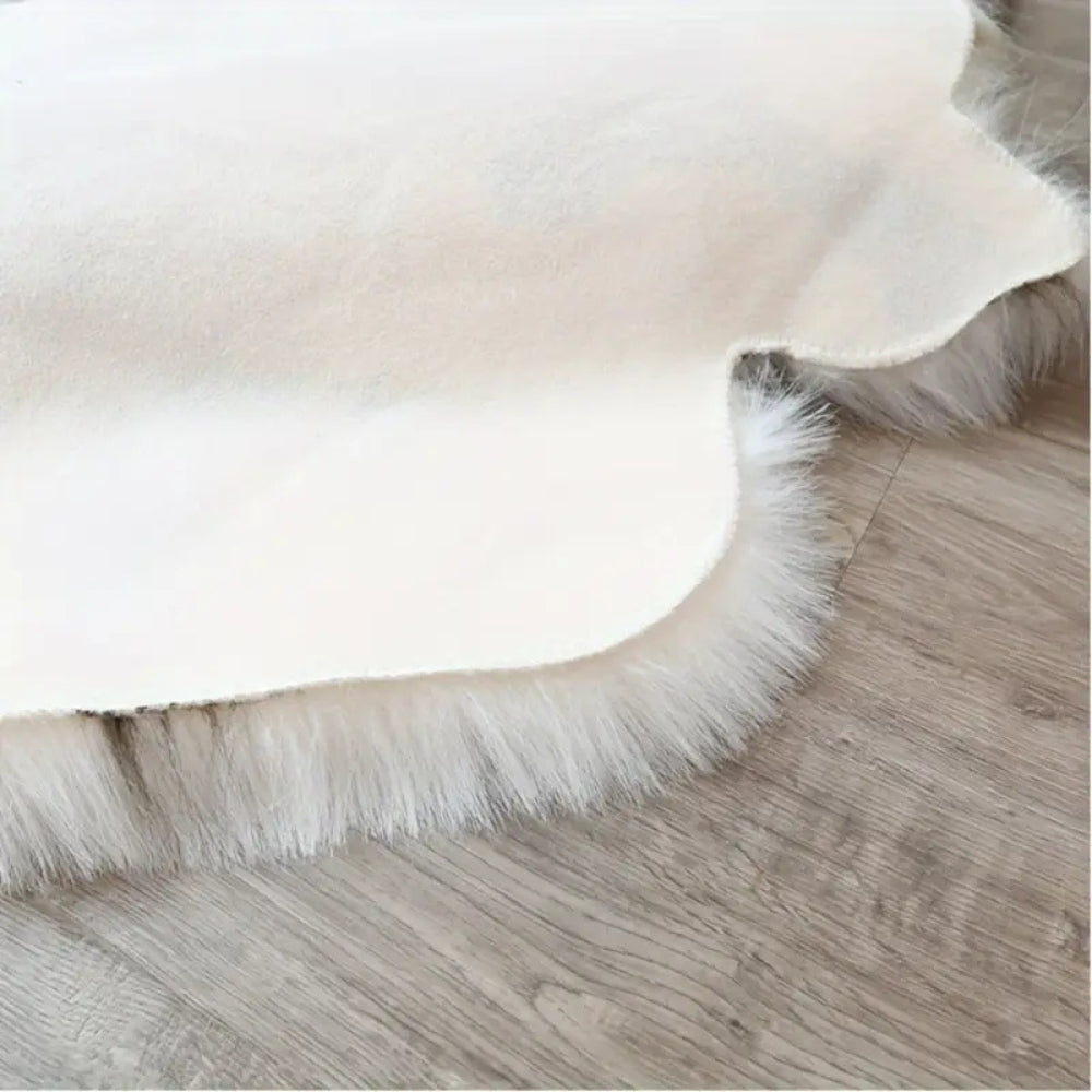 Acrylic Luxurious Faux Fur Rug — additional view