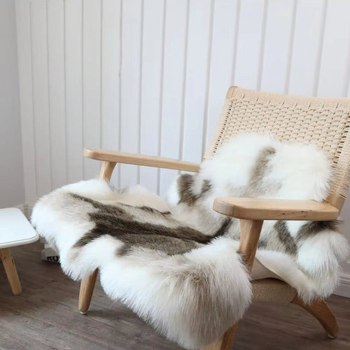 Acrylic Luxurious Faux Fur Rug — product detail view
