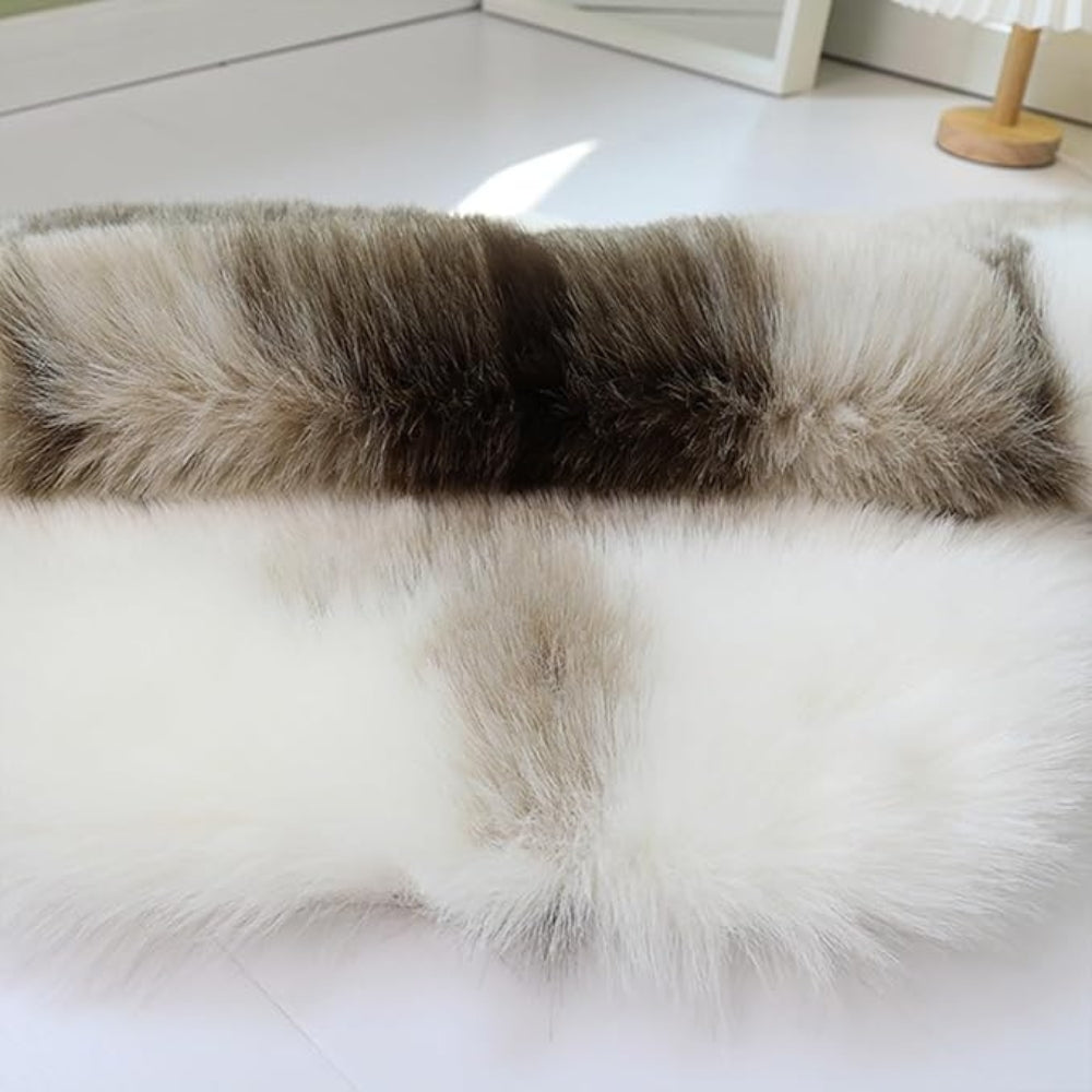 Acrylic Luxurious Faux Fur Rug — product feature detail