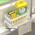 All-in-One Sponge Soap Cloth Self-Draining Rack — alternate angle view