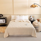 Almira Roman Luxe Soft Plush Blanket — additional view