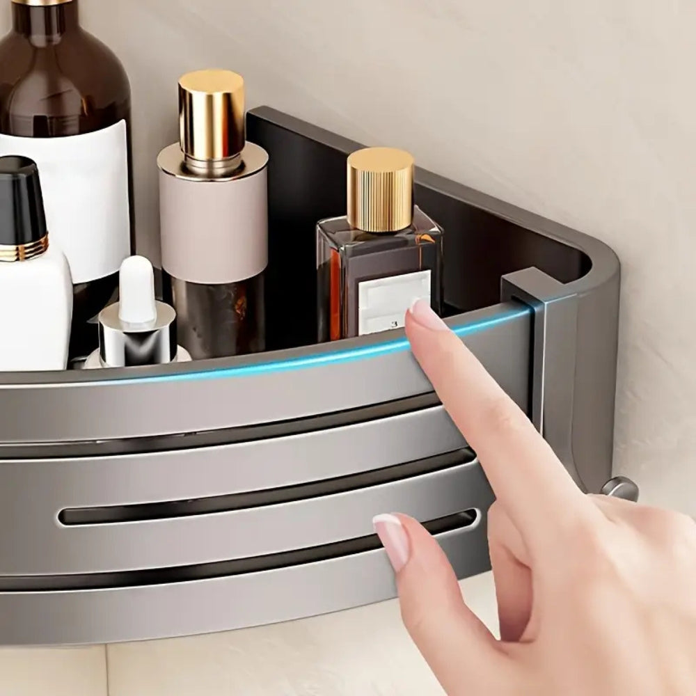 Aluminium Corner Shower Caddy Rack — additional view