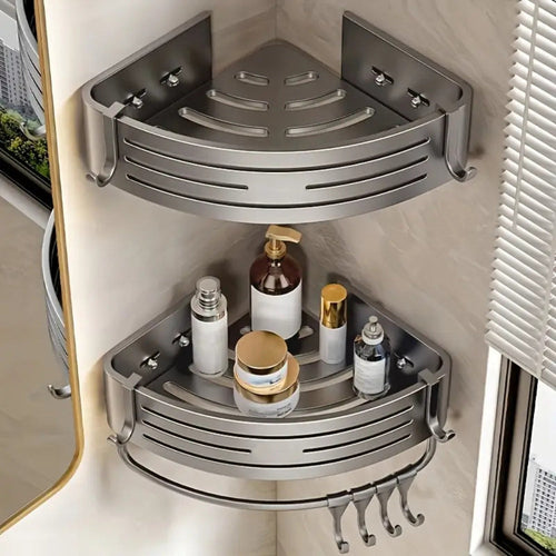 Aluminium Corner Shower Caddy Rack — main product photo