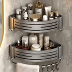 Aluminium Corner Shower Caddy Rack — product close-up