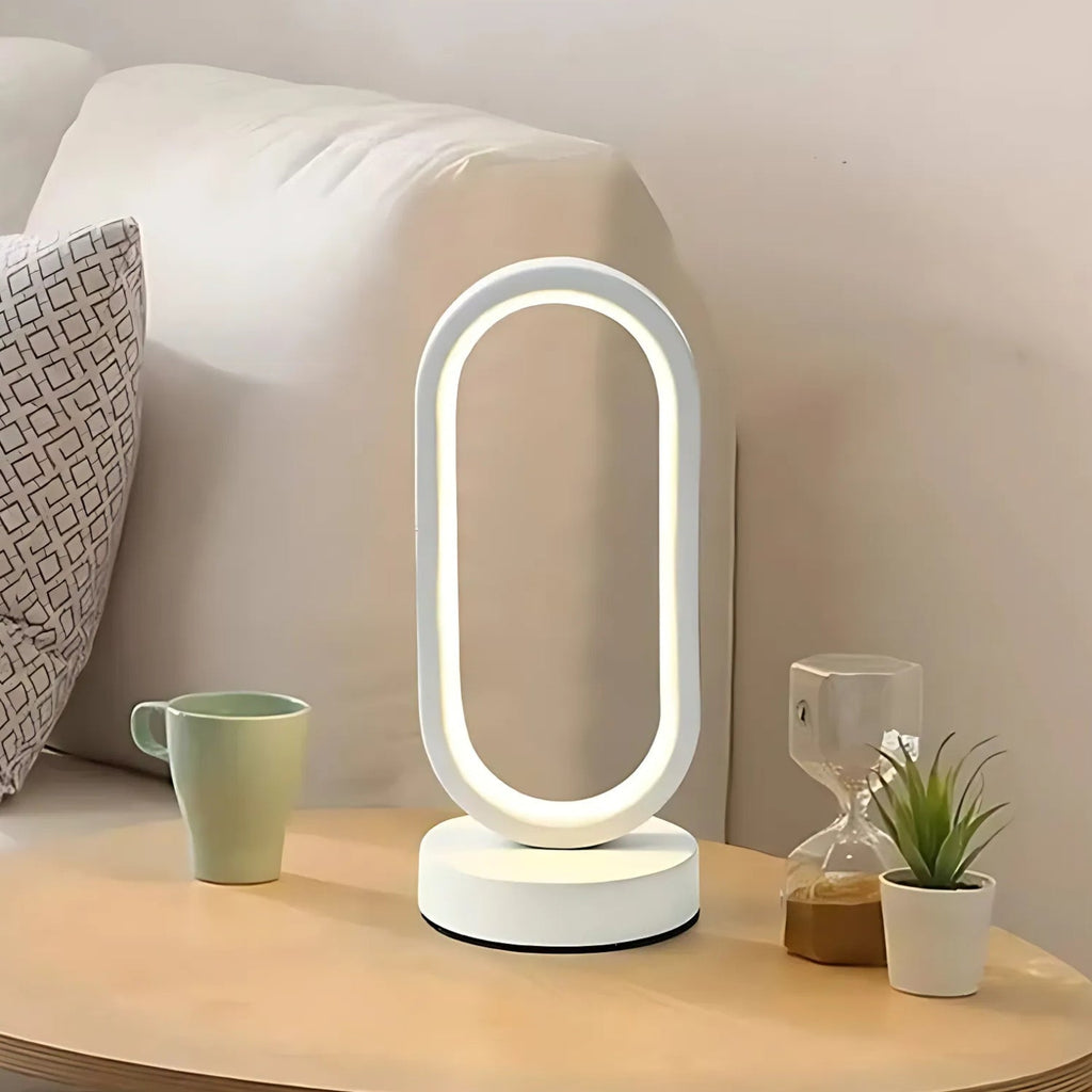 Ambient Oval Arc LED Lamp — product detail view
