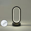 Oval Black