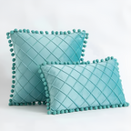 Quilted Luxe Cushion Cover — product in use