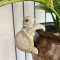 Arden Hanging Turtle Resin Pot Ornament — alternate angle view