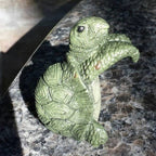 Arden Hanging Turtle Resin Pot Ornament — product in use