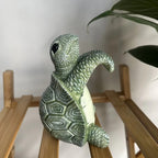 Arden Hanging Turtle Resin Pot Ornament — product close-up