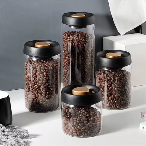 Aroma Vaccum Coffee Canister — product detail view