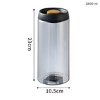 Aroma Vaccum Coffee Canister — alternate angle view