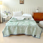 Aurea Reversible Cotton Gauze Blanket — main product photo