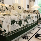 Autumn Vines Jacquard Sofa Cover
