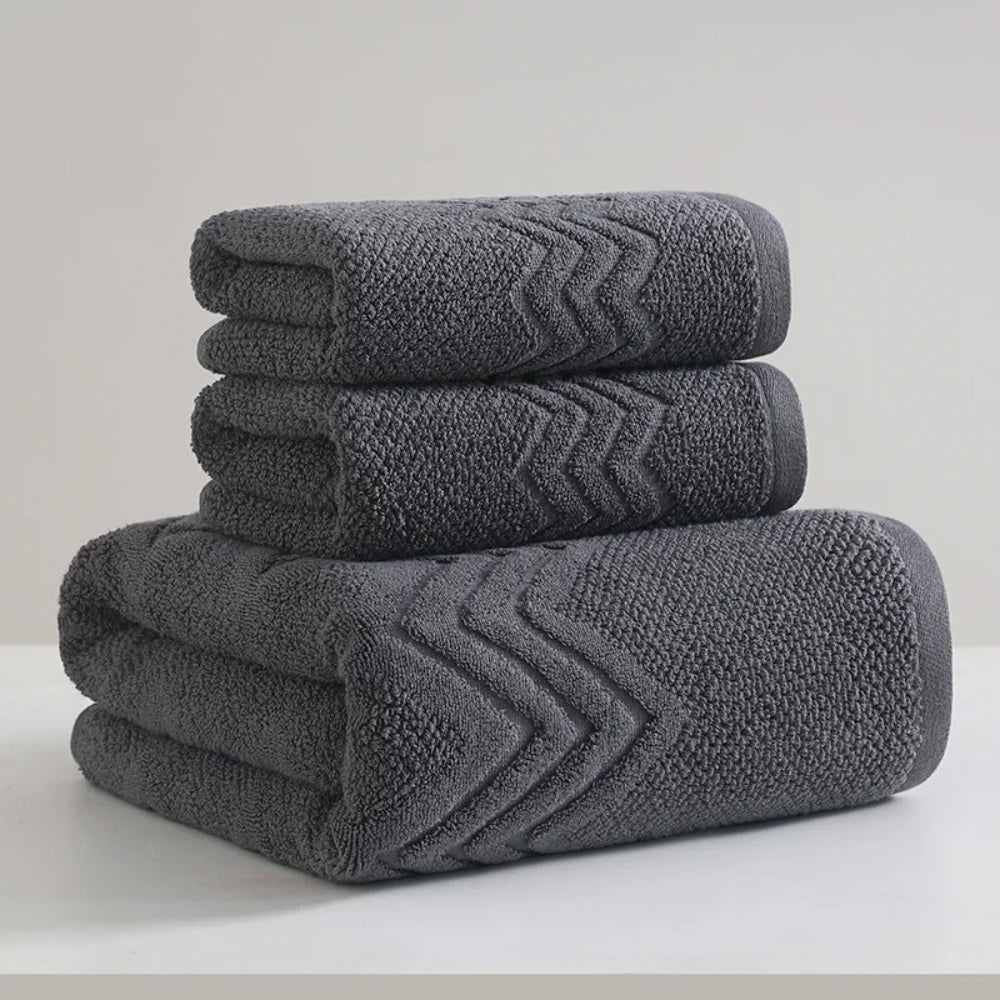 Avenza Hotel Style Soft Cotton Towel — alternate angle view