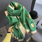 Aviary Breathable Bird Jacquard Shawl — main product photo