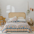 Dreamy Wanderer Cotton Blanket — alternate angle view