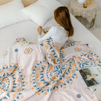 Dreamy Wanderer Cotton Blanket — additional view