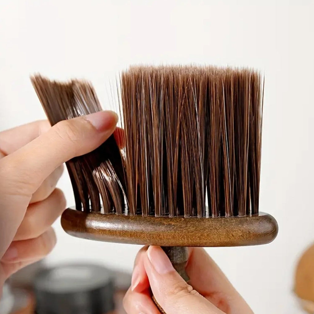 Barista Wooden Cleaning Brush — lifestyle shot