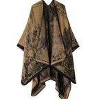Baroque Boho Unisex Cardigan Shawl — alternate angle view