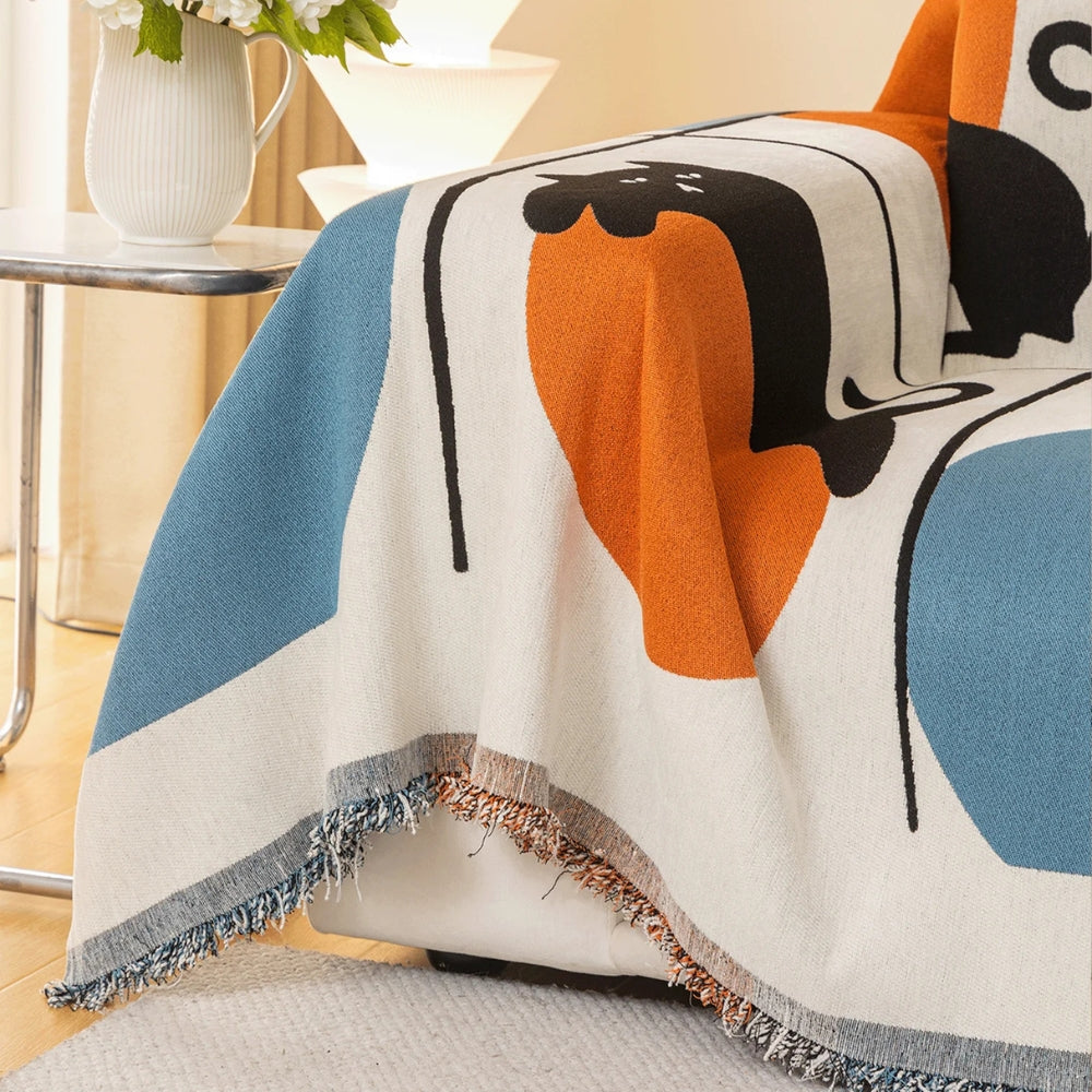 Bellavue Catwalk Woven Sofa Cover — additional view
