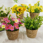 Bloom Ease Mini Artificial Potted Plant — product detail view