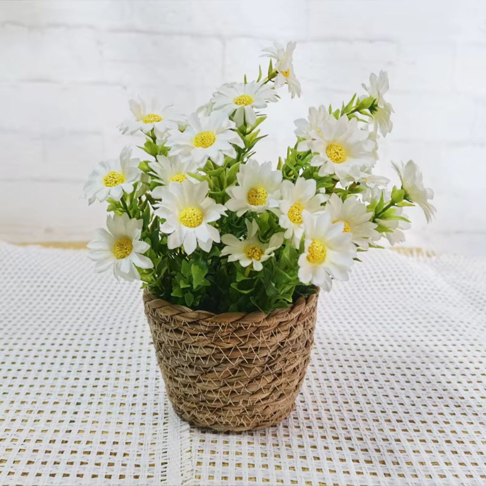 Bloom Ease Mini Artificial Potted Plant — product feature detail
