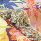 Bloomline Cotton Floral Blanket — product close-up