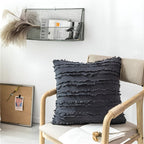 Bohemian Fringe Cushion Cover — alternate angle view
