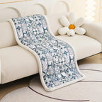 Bohemian Printed Quilted Sofa Cover — product close-up