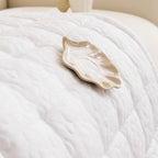 Bohemian Printed Quilted Sofa Cover — size and scale reference