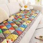 Bohemian Printed Quilted Sofa Cover — main product photo
