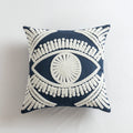 Boho Eye Embroidered Cushion Cover — alternate angle view