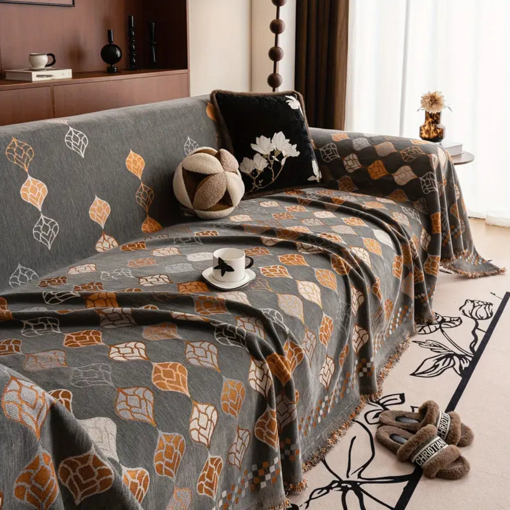 Boho Harmony Universal Sofa Cover — lifestyle shot