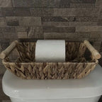 Boho Tidy Woven Storage Basket — alternate angle view