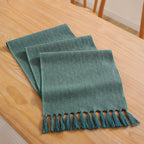 Boho Woven Dining Table Runner — additional view